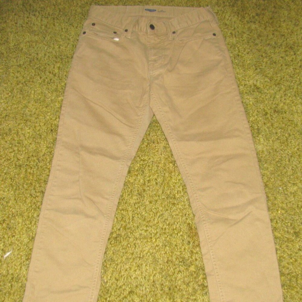 TAN Denim JEANS Old Navy Slim 28 x 32